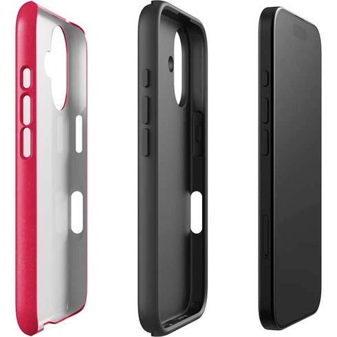 MLB Washington Nationals - Solid Distressed iPhone 16 Plus Impact Case