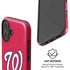 MLB Washington Nationals - Solid Distressed iPhone 16 Plus Magsafe Impact Case