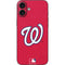 MLB Washington Nationals - Solid Distressed iPhone 16 Plus Skin