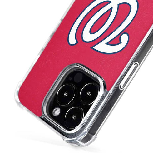 MLB Washington Nationals - Solid Distressed iPhone 16 Pro MagSafe Case