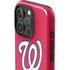 MLB Washington Nationals - Solid Distressed iPhone 16 Pro Max Impact Case