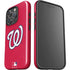 MLB Washington Nationals - Solid Distressed iPhone 16 Pro Max Impact Case