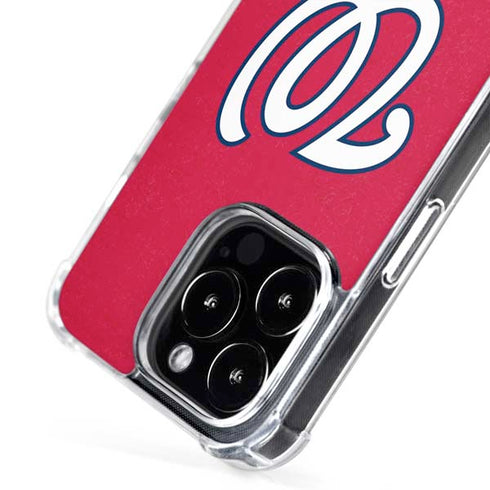 MLB Washington Nationals - Solid Distressed iPhone 16 Pro Max MagSafe Case