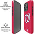MLB Washington Nationals - Solid Distressed iPhone 16 Pro Max Magsafe Impact Case