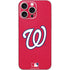 MLB Washington Nationals - Solid Distressed iPhone 16 Pro Max Skin