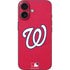 MLB Washington Nationals - Solid Distressed iPhone 16 Skin