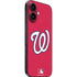 MLB Washington Nationals - Solid Distressed iPhone 16 Skin