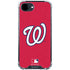 MLB Washington Nationals - Solid Distressed iPhone 16e Clear Case