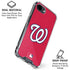 MLB Washington Nationals - Solid Distressed iPhone 16e Clear Case