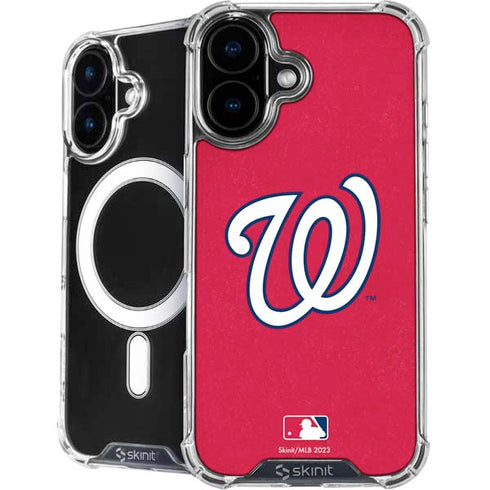 MLB Washington Nationals - Solid Distressed iPhone 17 MagSafe Case