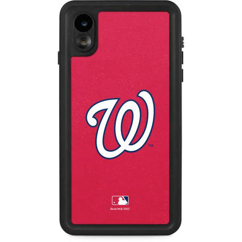 MLB Washington Nationals - Solid Distressed iPhone Cases