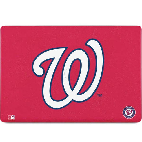 MLB Washington Nationals - Solid Distressed MacBook Skins