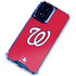 MLB Washington Nationals - Solid Distressed Moto G Play 4G (2024) Clear Case