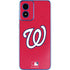 MLB Washington Nationals - Solid Distressed Moto G Play 4G (2024) Skin