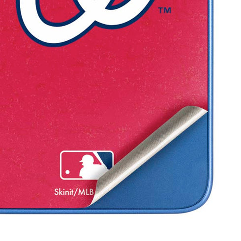 MLB Washington Nationals - Solid Distressed Moto G Play 4G (2024) Skin