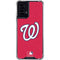 MLB Washington Nationals - Solid Distressed Moto G Power 5G (2024) Clear Case