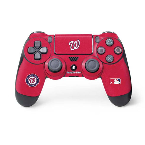 MLB Washington Nationals - Solid Distressed PlayStation PS4 Skins