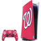 MLB Washington Nationals - Solid Distressed PlayStation PS5 Skins