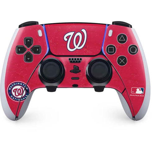 MLB Washington Nationals - Solid Distressed PlayStation PS5 Skins