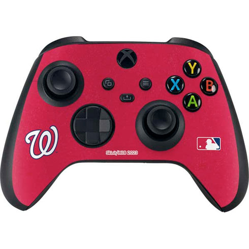 MLB Washington Nationals - Solid Distressed Xbox Series X Skins