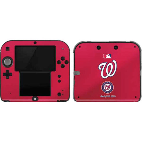 MLB Washington Nationals Alternate Jersey Nintendo Skins