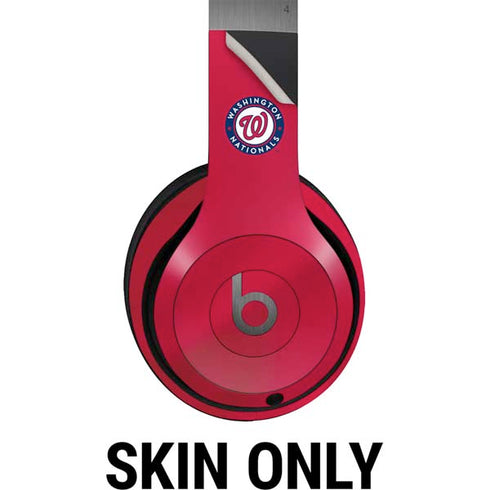 MLB Washington Nationals Alternate Jersey Beats Solo 4 Wireless Headphones Skin