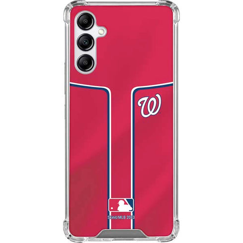 MLB Washington Nationals Alternate Jersey Gabb Phone 4 Clear Case