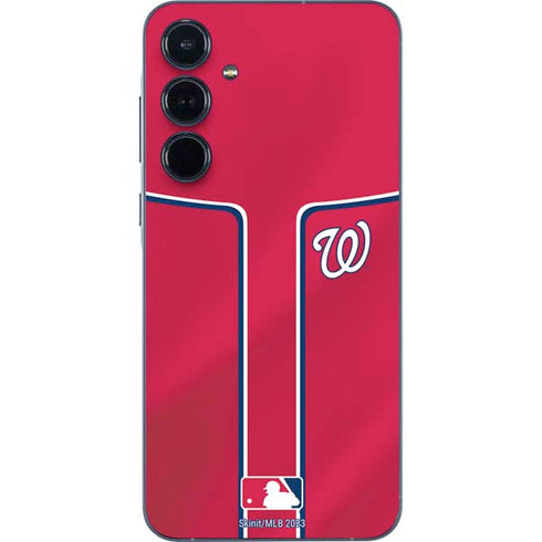 MLB Washington Nationals Alternate Jersey Galaxy A55 5G Skin