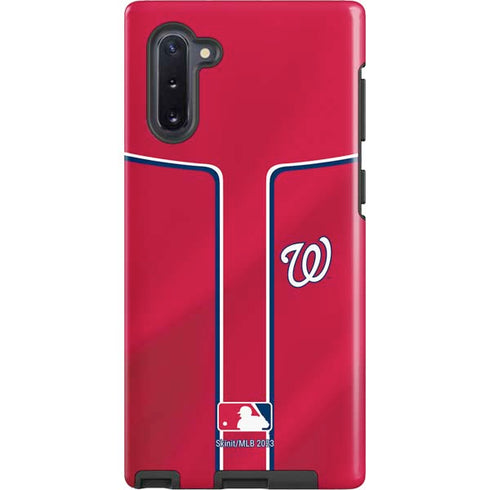 MLB Washington Nationals Alternate Jersey Galaxy Cases