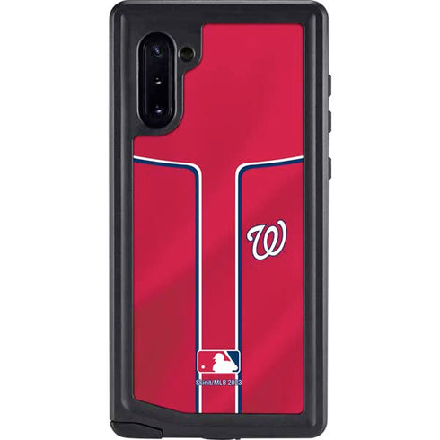 MLB Washington Nationals Alternate Jersey Galaxy Cases