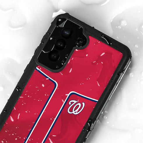 MLB Washington Nationals Alternate Jersey Galaxy S24 Plus Waterproof Case
