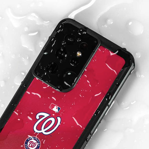 MLB Washington Nationals Alternate Jersey Galaxy S24 Ultra Waterproof Case