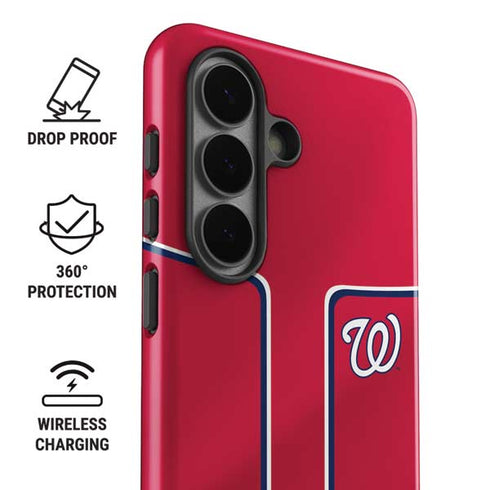 MLB Washington Nationals Alternate Jersey Galaxy S26 Impact Case