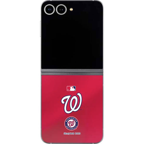 MLB Washington Nationals Alternate Jersey Galaxy Z Flip6 Skin