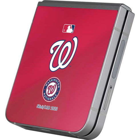 MLB Washington Nationals Alternate Jersey Galaxy Z Flip6 Skin
