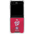 MLB Washington Nationals Alternate Jersey Galaxy Z Flip6 Clear Case