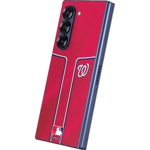 MLB Washington Nationals Alternate Jersey Galaxy Z Fold6 Skin