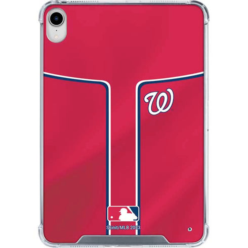 MLB Washington Nationals Alternate Jersey iPad 11th Gen (2025) Clear Case