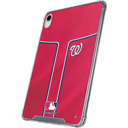 MLB Washington Nationals Alternate Jersey iPad 11th Gen (2025) Clear Case
