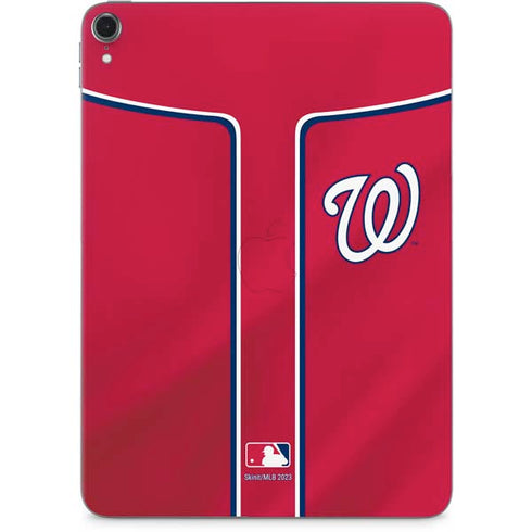 MLB Washington Nationals Alternate Jersey Apple iPad Pro Skin