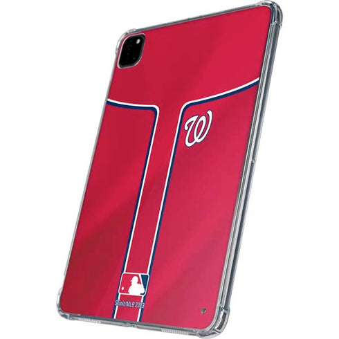 MLB Washington Nationals Alternate Jersey iPad Pro 11in (2024) Clear Case