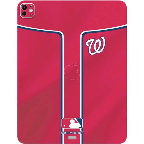 MLB Washington Nationals Alternate Jersey iPad Pro 13in M4 (2024) Skin