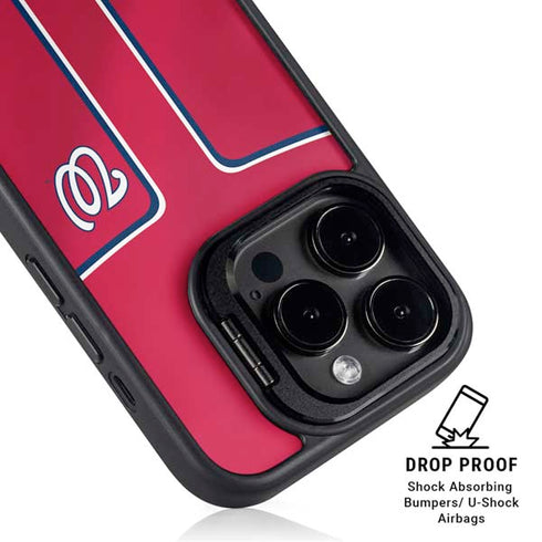 MLB Washington Nationals Alternate Jersey iPhone 14 Pro Max Kickstand Case