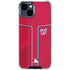 MLB Washington Nationals Alternate Jersey iPhone 15 Clear Case