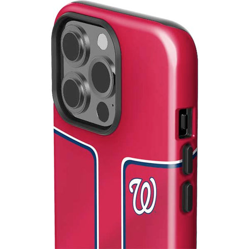 MLB Washington Nationals Alternate Jersey iPhone 15 Pro Impact Case