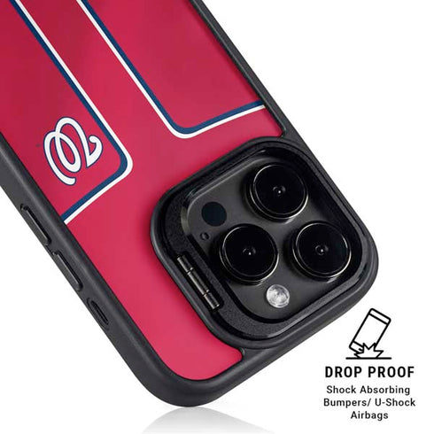 MLB Washington Nationals Alternate Jersey iPhone 15 Pro Max Kickstand Case