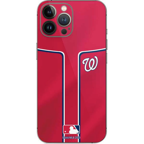 MLB Washington Nationals Alternate Jersey iPhone 15 Pro Max Skin