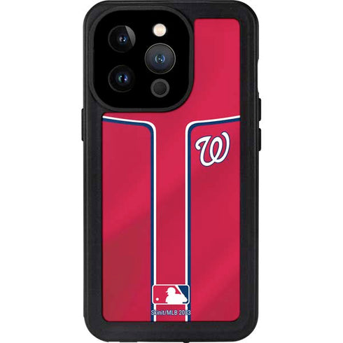 MLB Washington Nationals Alternate Jersey iPhone 15 Pro Waterproof Case