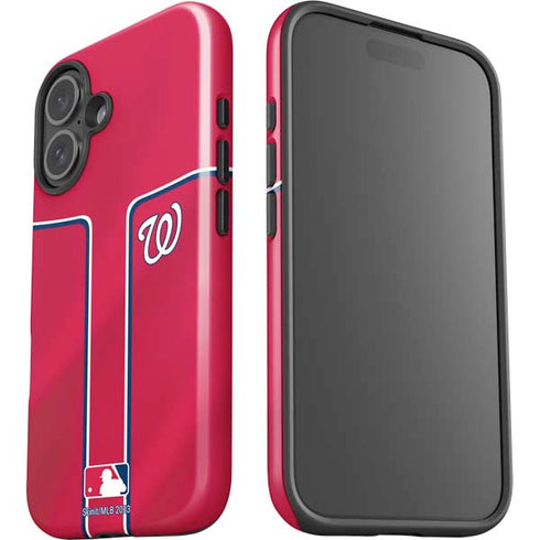 MLB Washington Nationals Alternate Jersey iPhone 16 Impact Case