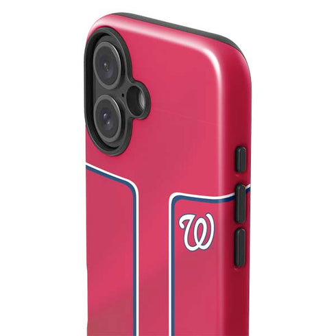MLB Washington Nationals Alternate Jersey iPhone 16 Plus Impact Case